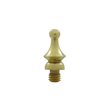 Deltana CHWT3 Windsor Tip Cabinet Finial Polished Brass, 10PK CHWT3-XCP10